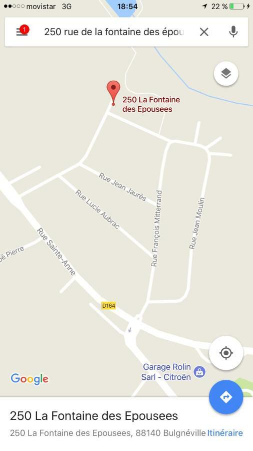 Petite maison indépendante Bulgnéville Exterior foto